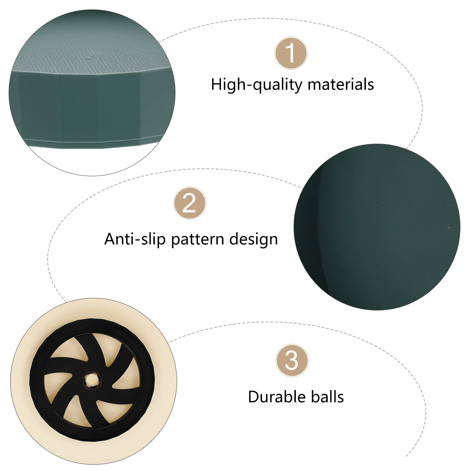 

1Pcs Seasoning Rack Turntable Design PP Material Kitchen Storage Organizer Spice Jar Holder Non-Slip Stable Rotation Easy