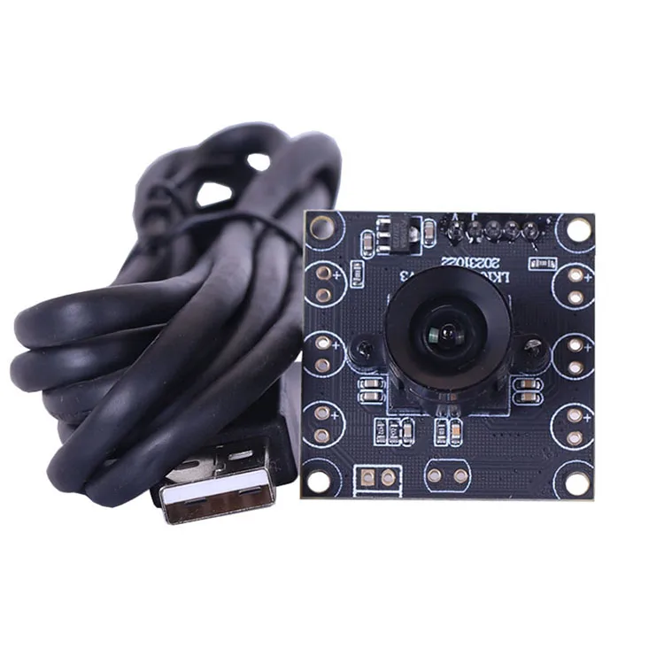 1MP H65 Usb Industrial Camera Module 2.9mm 90Degree Distortionless HD Infrared 1/3