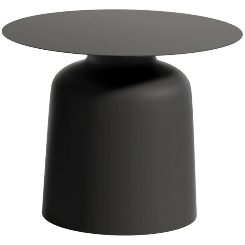 

Nordic bedroom bedside table, wabi sandy wind minimalist wrought iron bedside table