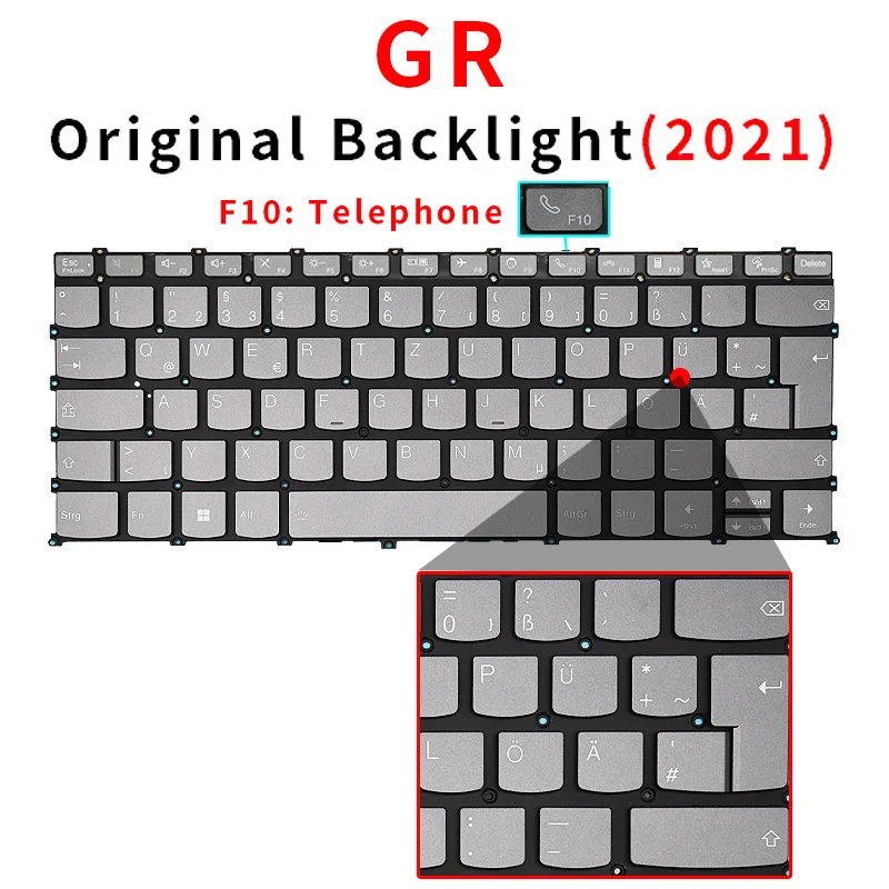UK Spaans PT-BR Brazilië Verlicht Toetsenbord Voor Lenovo Flex 5-14IIL05 14ARE05 14ALC05 14ITL05 Laptop IdeaPad 81X1 81X2 82hs PR4SB