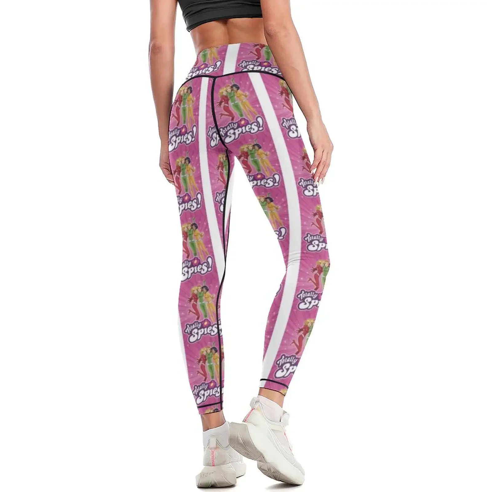 totally spies Leggings Sports female Women's pants workout shorts legings for fitness Womens Leggings 3