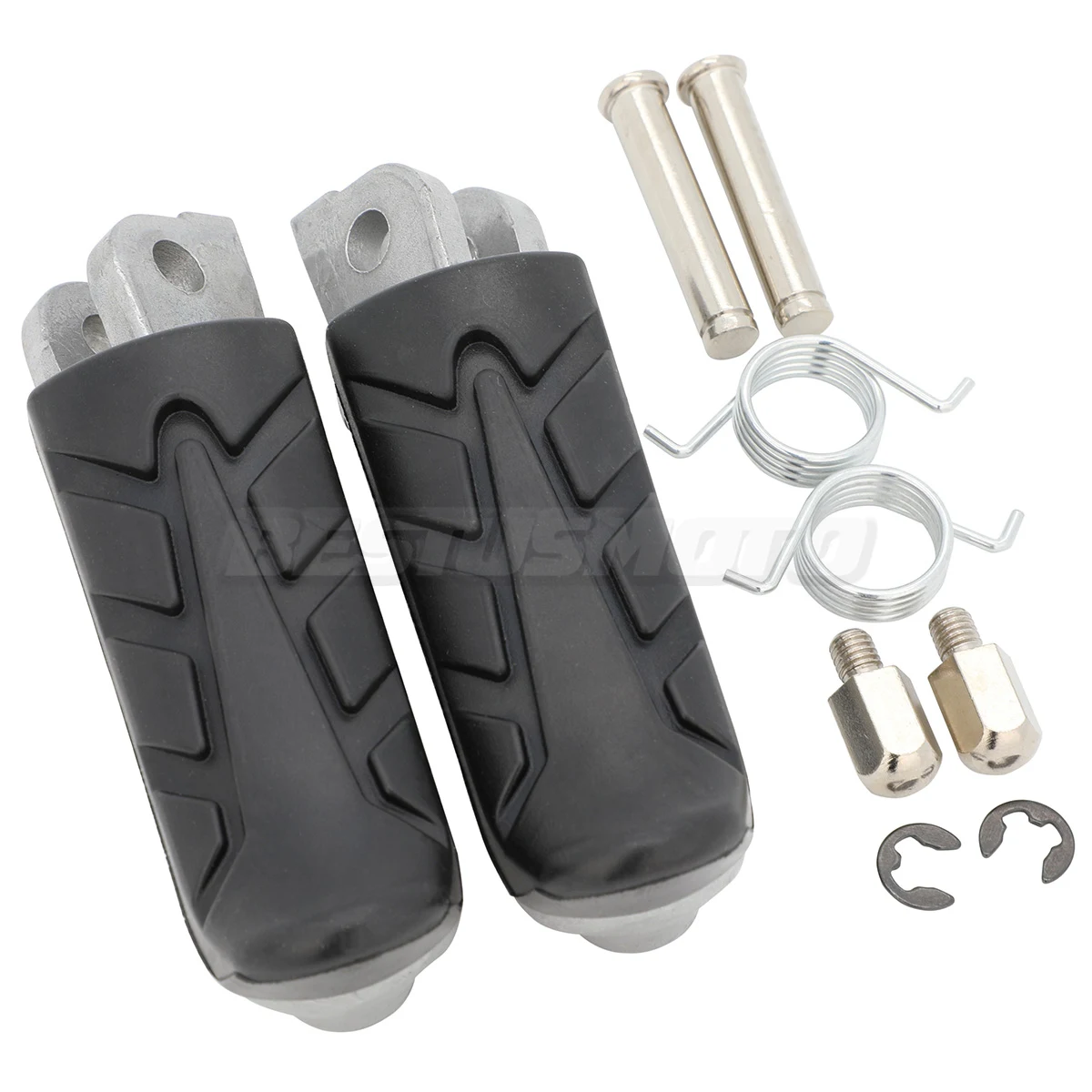 Motorcycle Front Footrest Foot Pegs For Honda XL CB VT VTR NT CBF CBR NTV VFR 125 250 400 500 600 650 750 800 900 1000 1100 1300