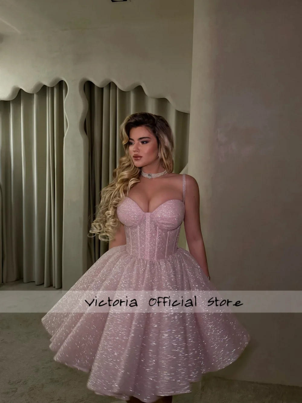Cute Lavender Lace Prom Dress Spaghetti Homecoming Dress Birthday Party Ball Gown Wedding Party Vestido De Formatura Customized - view 2