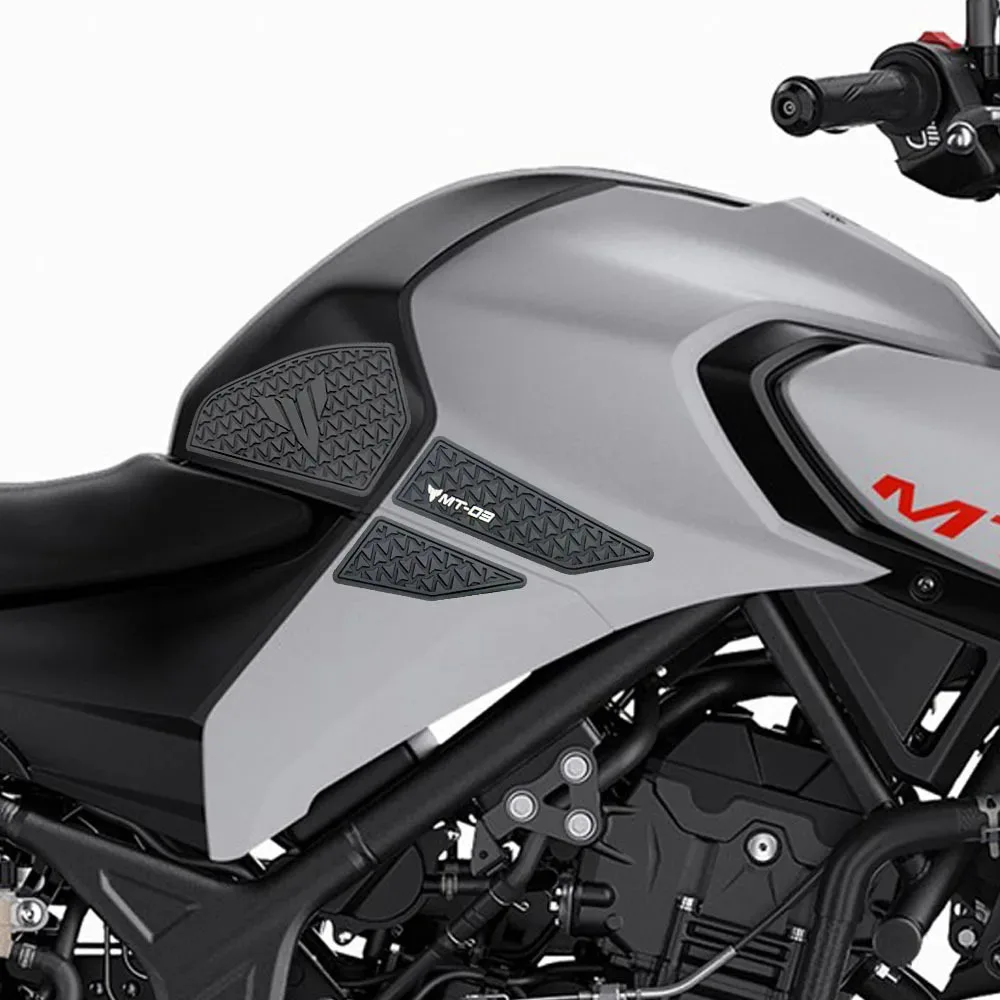 Anti Slip Traction Pads For Yamaha MT03 MT25 2020 2022 Motorcycle Fuel Tank Pad Knee Grip Protection Stickers Cover Protector