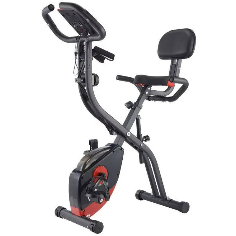 مبيعات المصنع مباشرة دراجة تمرين قابلة للطي، محمولة للياقة البدنية المنزلية تستخدم ممارسة الدراجة الدوارة
