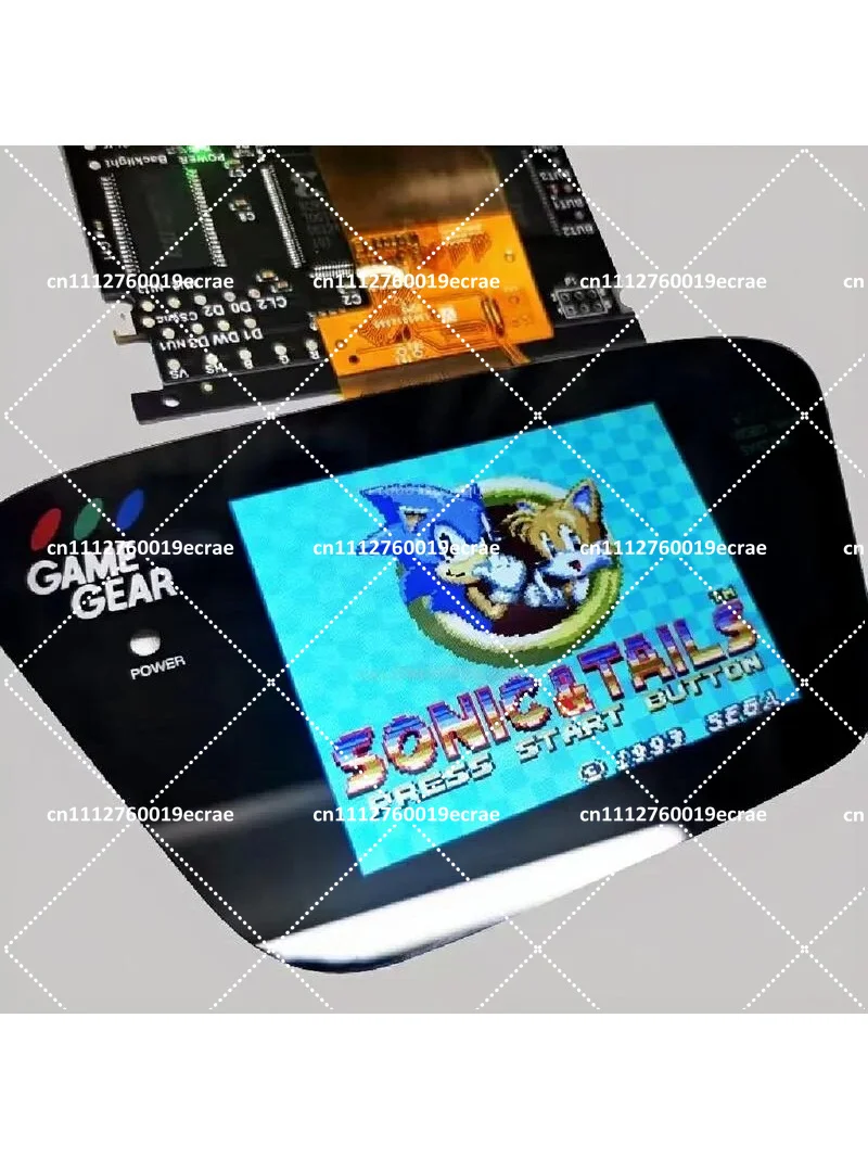 V4.2 OGS IPS LCD Full Screen Backlit Display Replacement for Game Gear GG Console