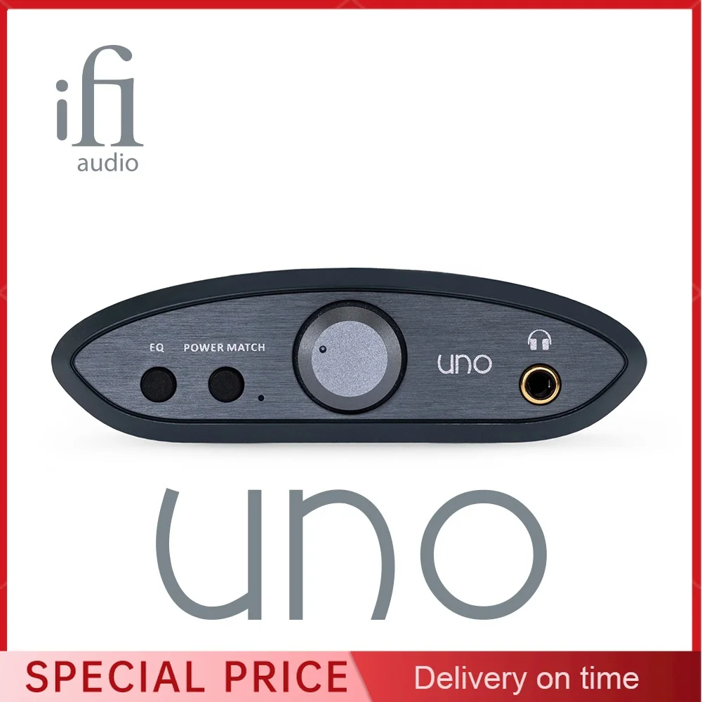 

iFi uno Portable Balanced Hi-res Digital Analogue Converter Headphone Amplifier New Sonic Booster Professional Audio Equipment