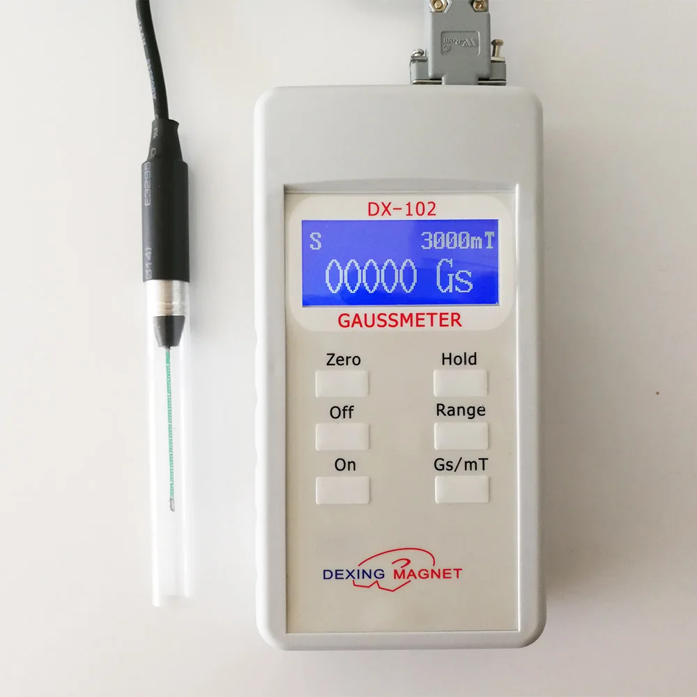 DX-102A AC/DC Handy Digital Gauss Meter/Tesla Meter for University Laboratory