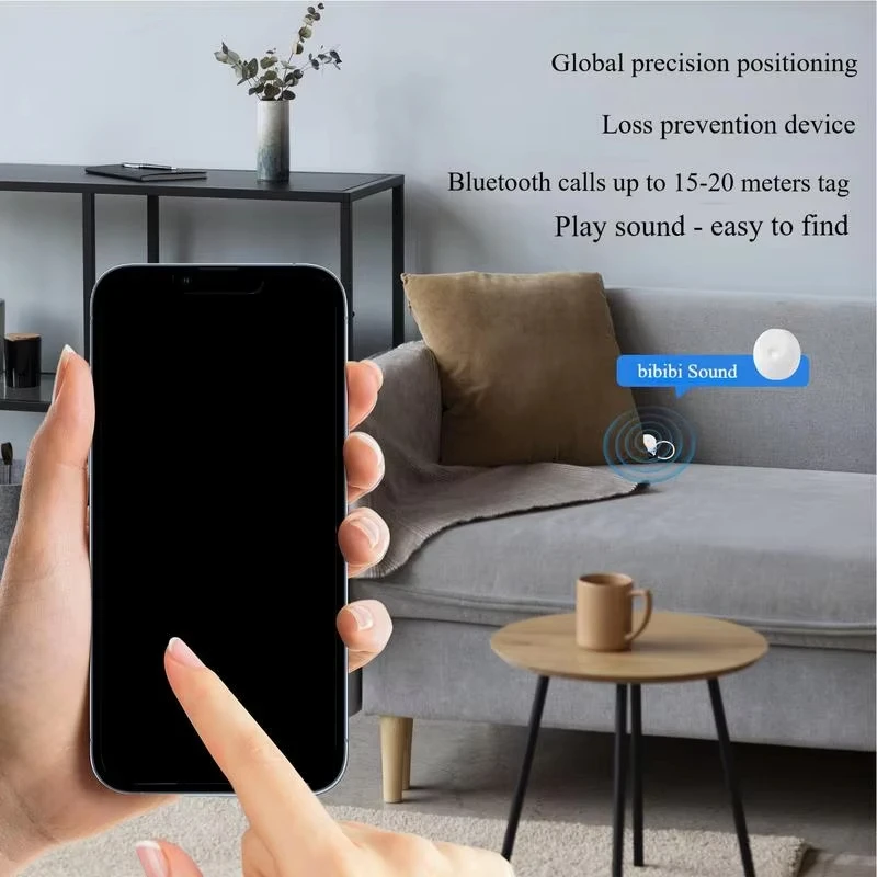 Мини-GPS трекер, 2 упаковки, трекеры для смарт-тегов, детская сумка для домашних животных, велосипедная сумка, поиск потерь, бирка для системы IOS, Air Tag, универсальная для Androiduser