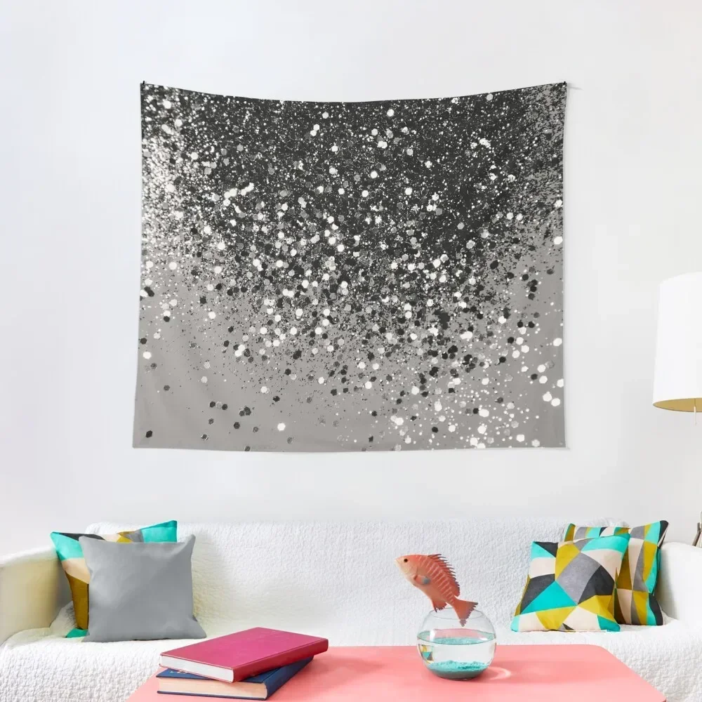 

Silver Gray Glitter #1 (Faux Glitter) #shiny #decor #art Tapestry Decoration Home Room Decor Korean Style Tapestry