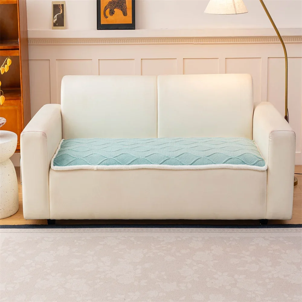 Sofa cushion 2025 new style imitation cotton and linen all-season anti-slip cross-border sofa cover full-cover sofa scarf