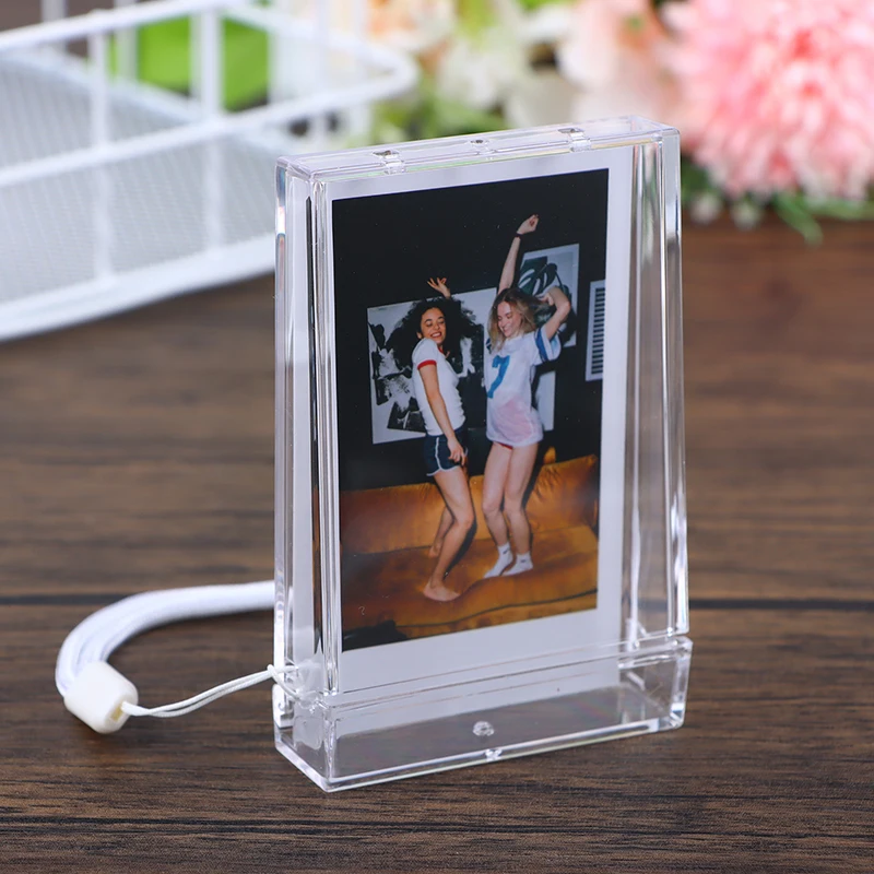 Pockets Photo Album 3 Inch Transparent Photocard Holder For Instax Mini Album Storage Collect Book Name Card Album