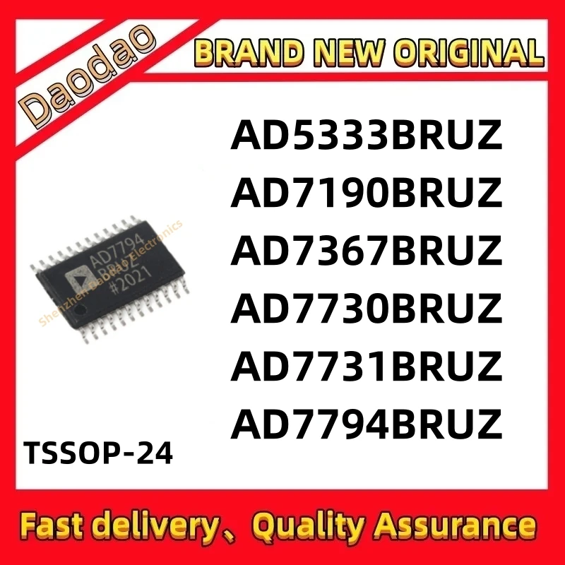 Quality Brand New AD5333BRUZ AD7190BRUZ AD7367BRUZ AD7730BRUZ AD7731BRUZ AD7794BRUZ IC Chip TSSOP-24