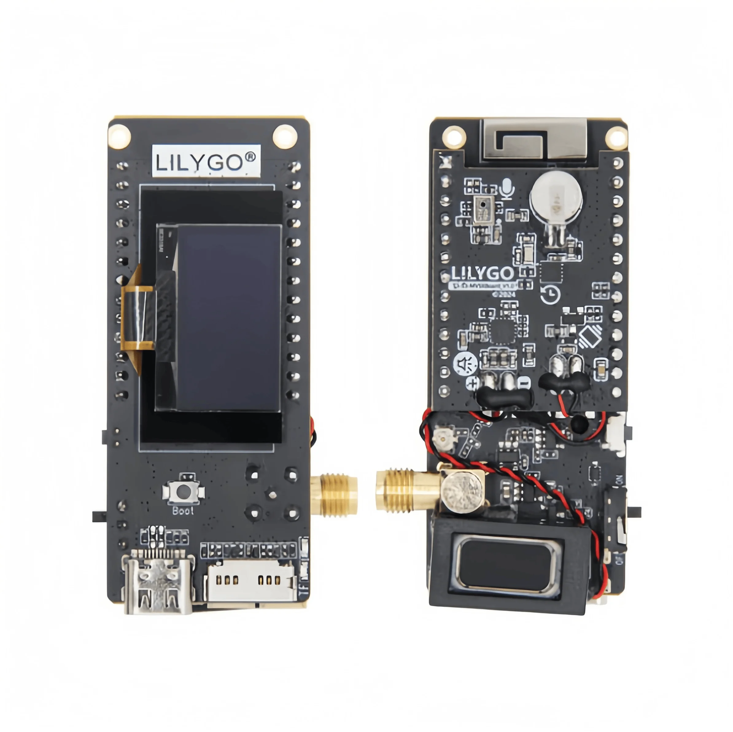LILYGO® T3S3 MVSR ESP32-S3 Low-Power LoRa Module with OLED, Microphone, and Speaker