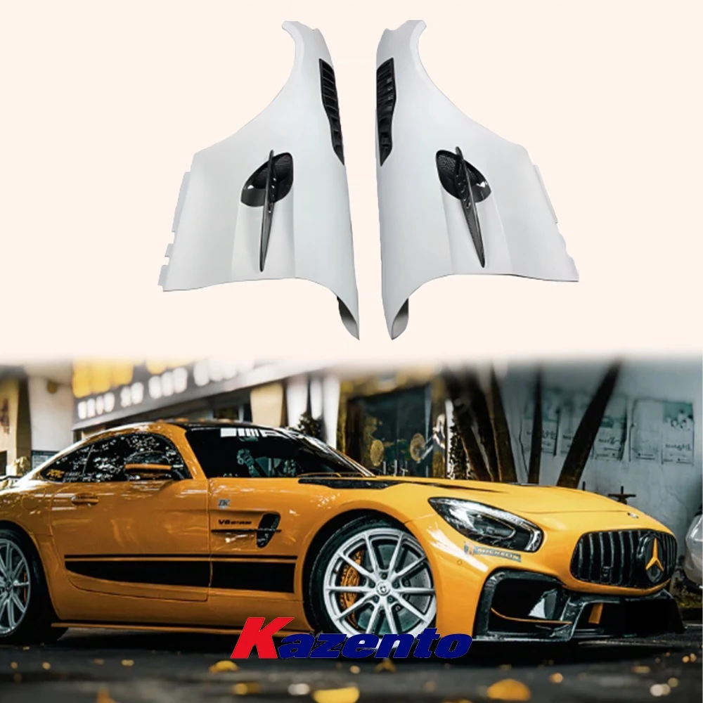 For Mercedes Benz AMG 2015-2021 GT GTS GTR Partial Carbon (Vents) Front Fender