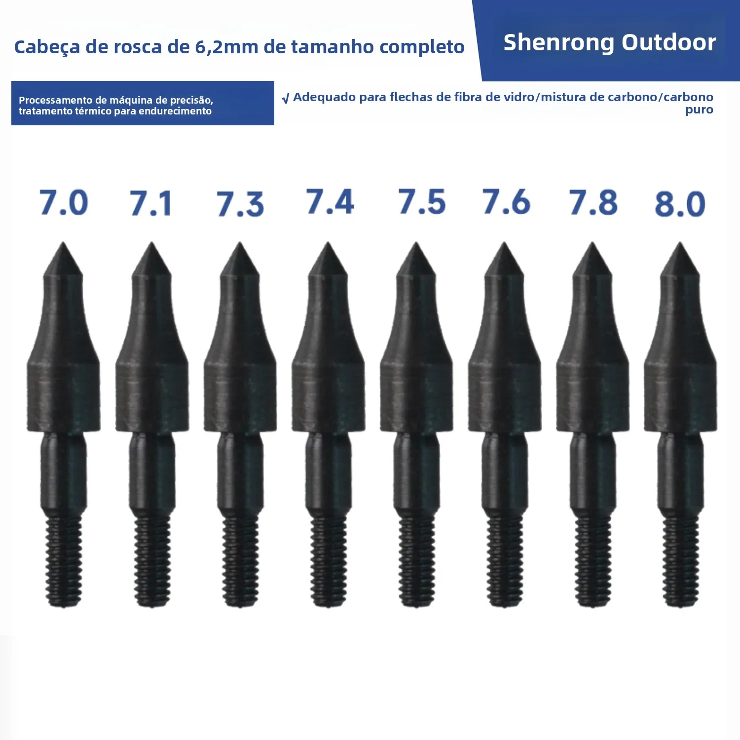 ponta-de-flecha-rosqueada-de-tamanho-padrao-62mm-100-grains-em-aco-carbono-tipo-cabeca-de-cabaca-para-pratica-de-arqueria