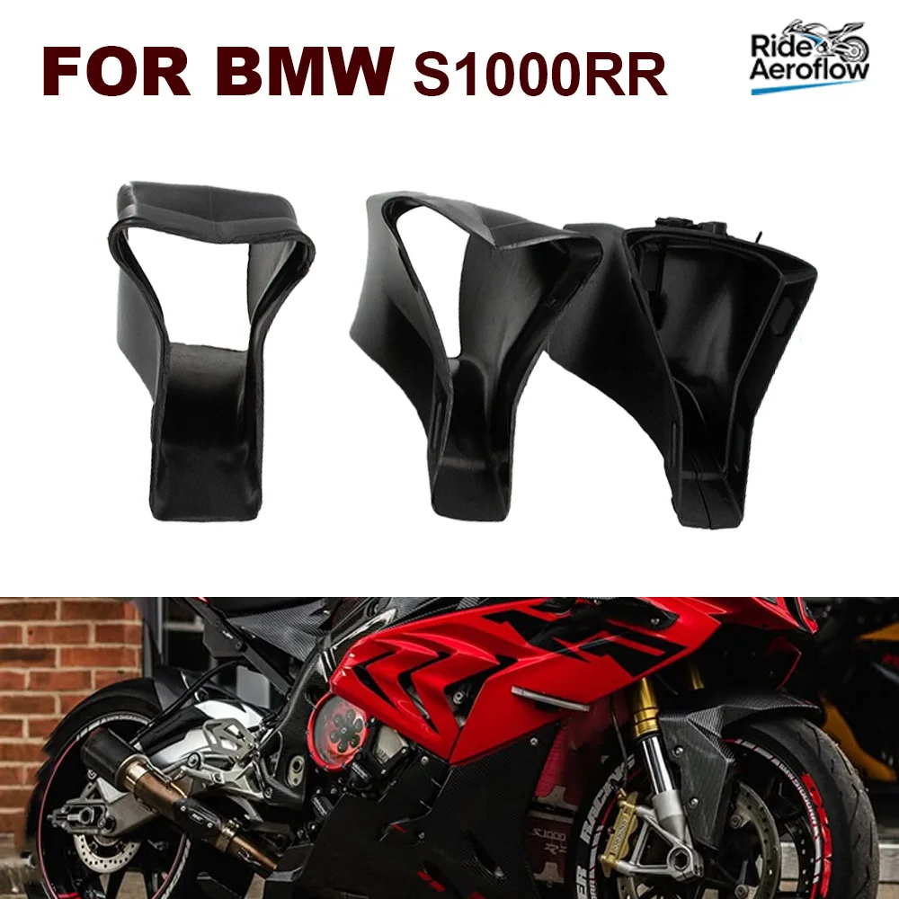 FIT For BMW S1000RR S1000R 2009-2018 Motorcycle Ram Air Intake Tube Duct S1000RR Breather Pipe Air Intake Duct Accessories