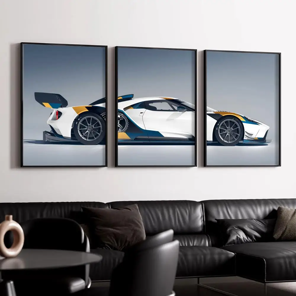 M-MK2 Classic Sports Coupe Painting Calligraphy Canvas Wall Art Poster Set for Bedroom Living Room Home Decor Prints Gift