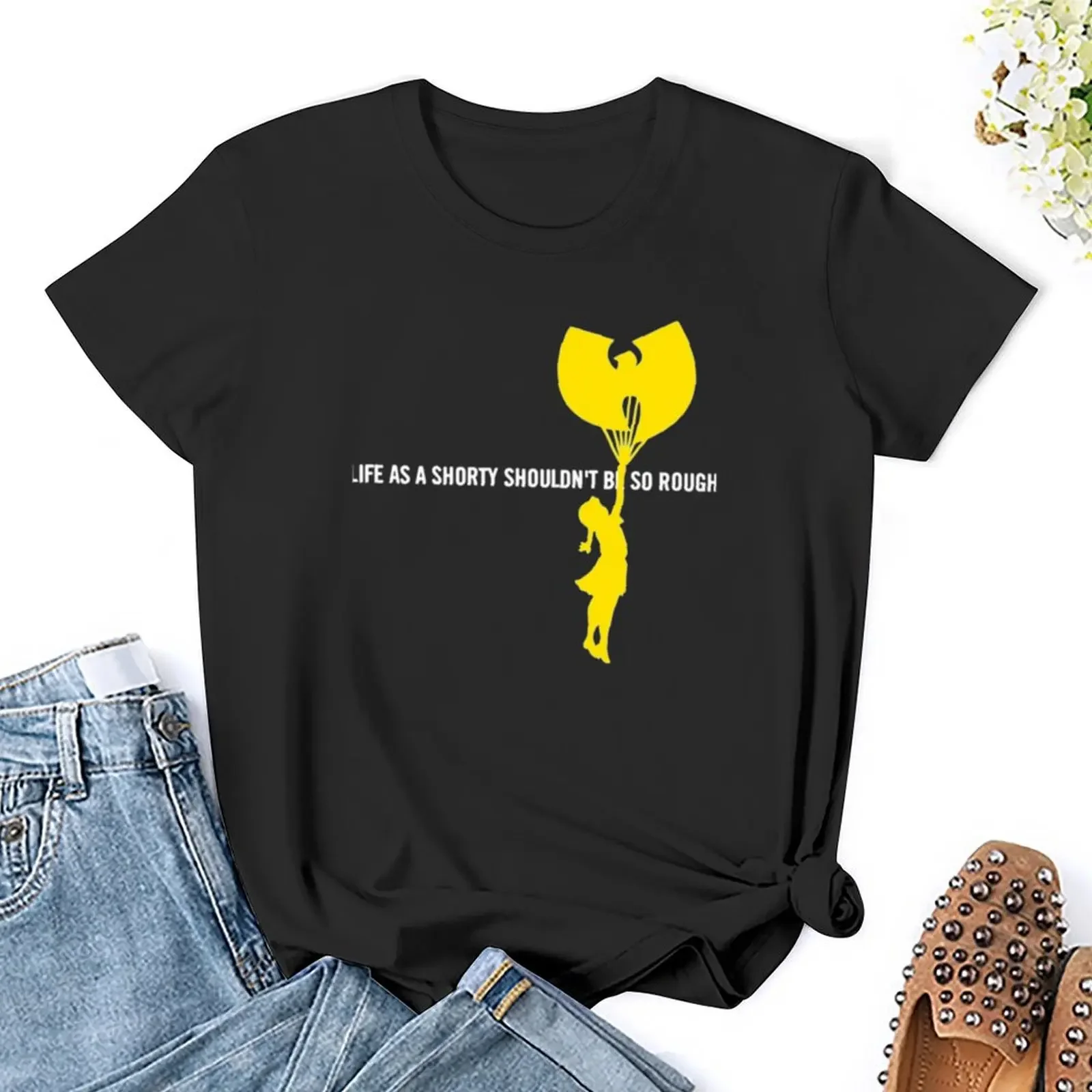 Das Leben als Shorty sollte kein so raues Unisex-Mode geschenk für Männer und Frauen, Geschenk für Fans, Weihnachts-T-Shirt sein