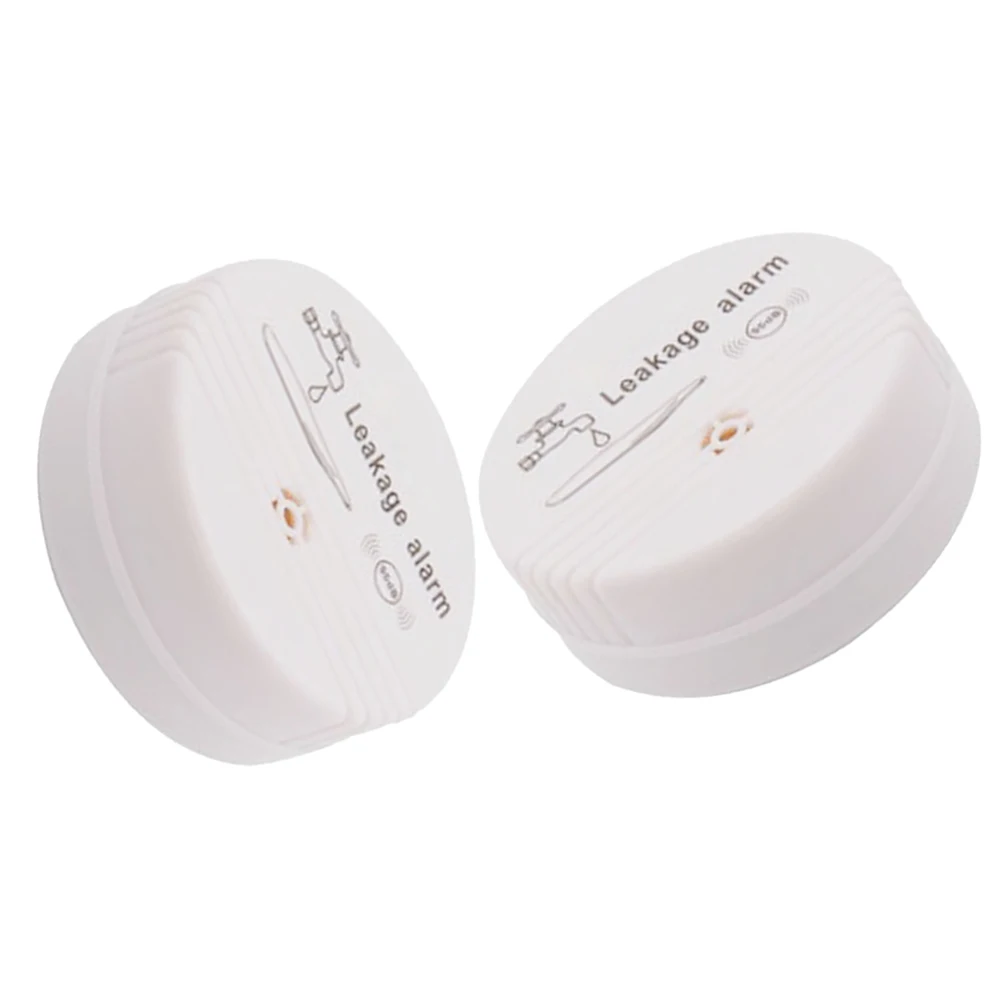 2 قطعة إنذار تسرب المياه تعمل تجاوز المياه لغرفة الغسيل المطبخ الحمام المنزل الرطوبة الاستشعار بصوت عال #1