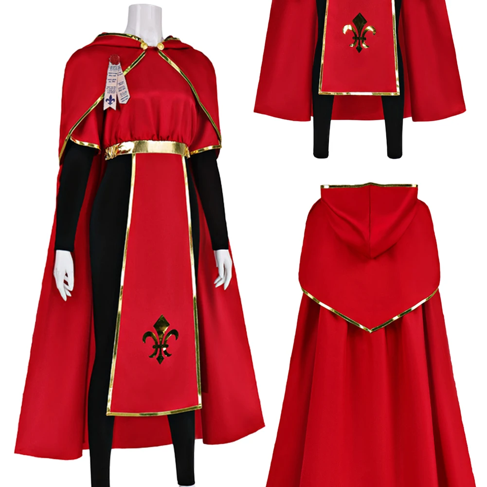 

Fantasia Medieval Battle Nun Cosplay Pastor Robe Clothing Stage Women Disfraz Costume Female Halloween Carnival Party Clothes