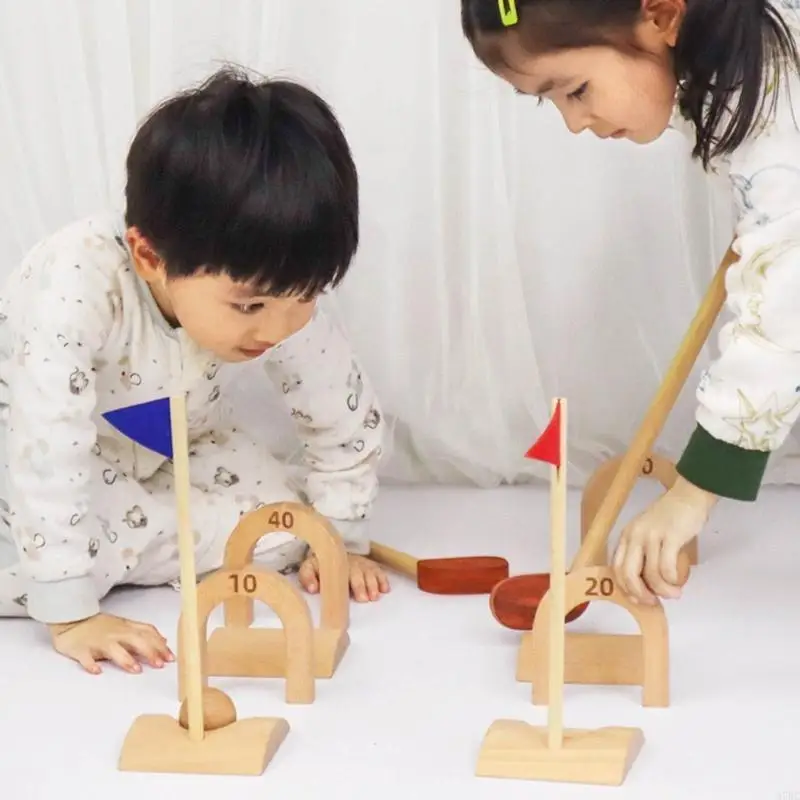 97BC zestaw zabawek golfowych dla dzieci maluch Golf zabawki sportowe wczesna edukacja zabawki do ćwiczeń na świeżym powietrzu