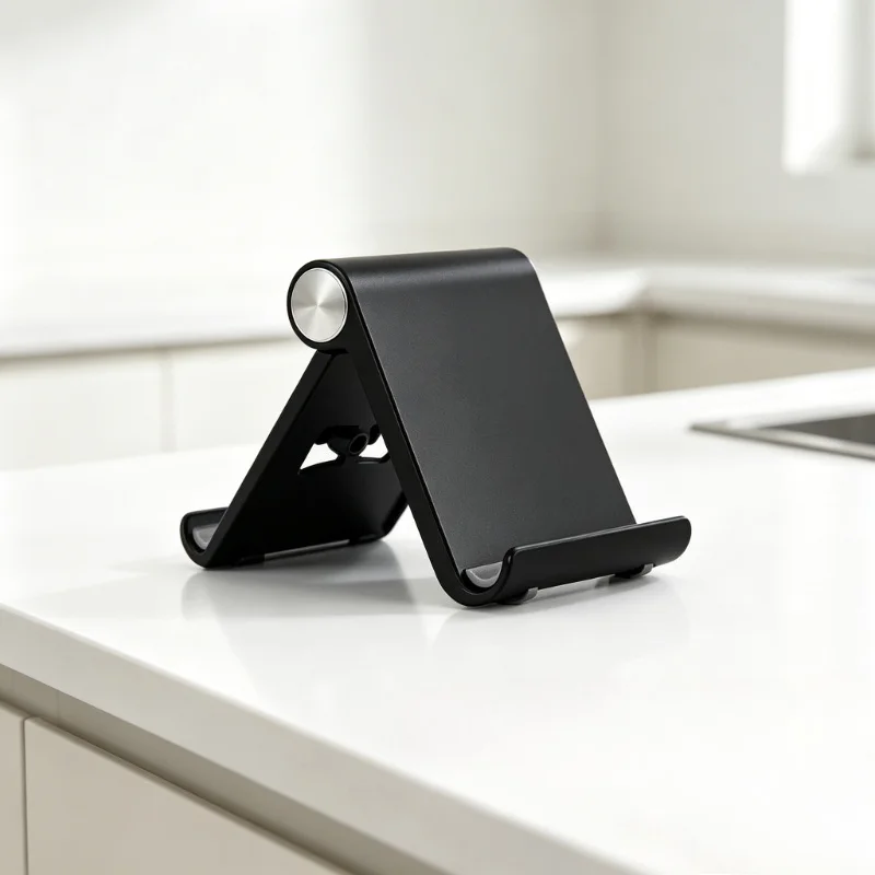 Adjustable Foldable Desktop Phone Tablet Holder Hands-Free Stand Universal for Smartphone Tablet Home Office Video Recording