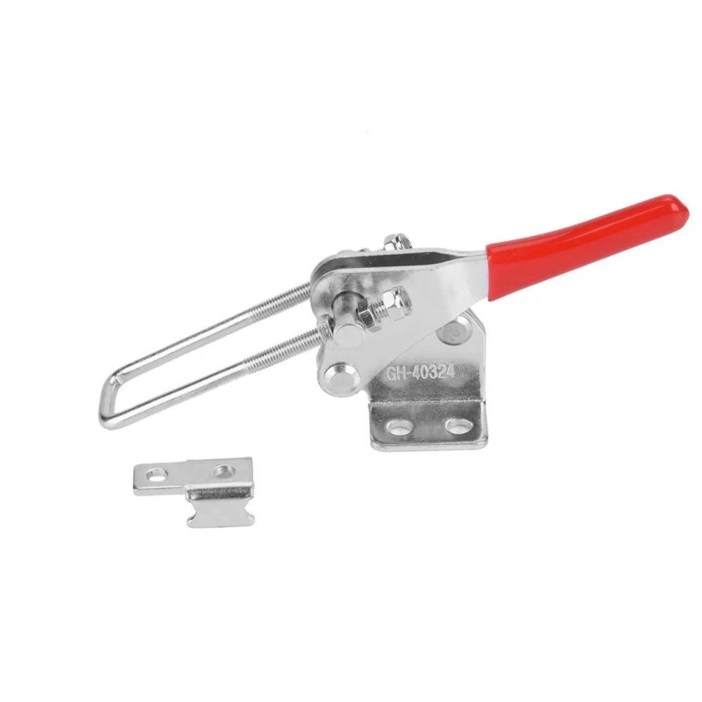 Durable 90 Degree Toggle Clamp Side Mount Pull Latch Toggle Latch Galvanized Iron Quick Fixed Quick Clamp Smoker Clamp