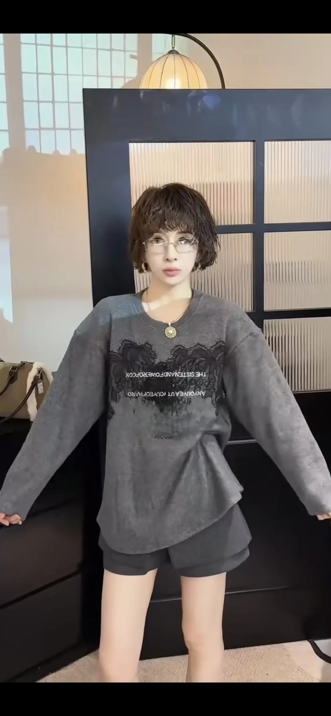 

Loose Faionable Casual Pure Color Design All-Match Winter New Arrival Women's Sweatirt Comfortable Breathable Streetwear