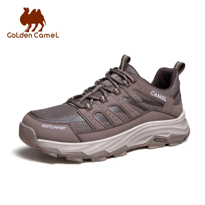 

GOLDEN CAMEL Hiking Shoes Men's Sport Casual Shoe Lightweight Cushioning Non-slip Thick-soled Trekking Shoes for Men 2024 Autumn