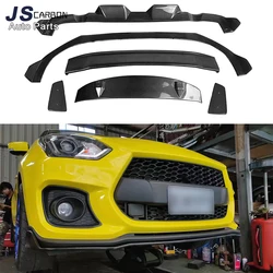 For Series Suzuki Swift ZC33S Carbon Fiber Bumper Diffuser Front Lip Rear Lip Spoiler Tail Wing Rear Wing Splitter Deflector