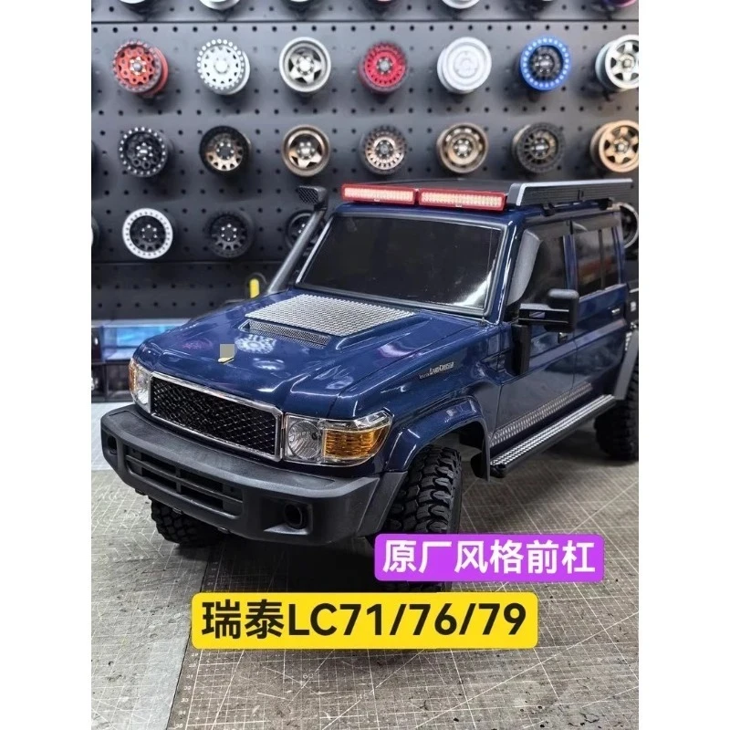 

For RGT EX86160 EX86190 EX86020 1/10 RC Car LC79 LC76 LC71 Land Cruiser, Original Style Front Bumper Upgrade Part for Crawler