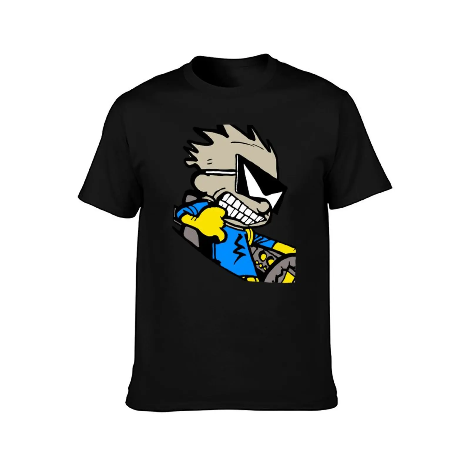 Calvin and hobbes Space man spiff T-Shirt graphics oversized Man t-shirt anime tshirt t shirts for men graphic