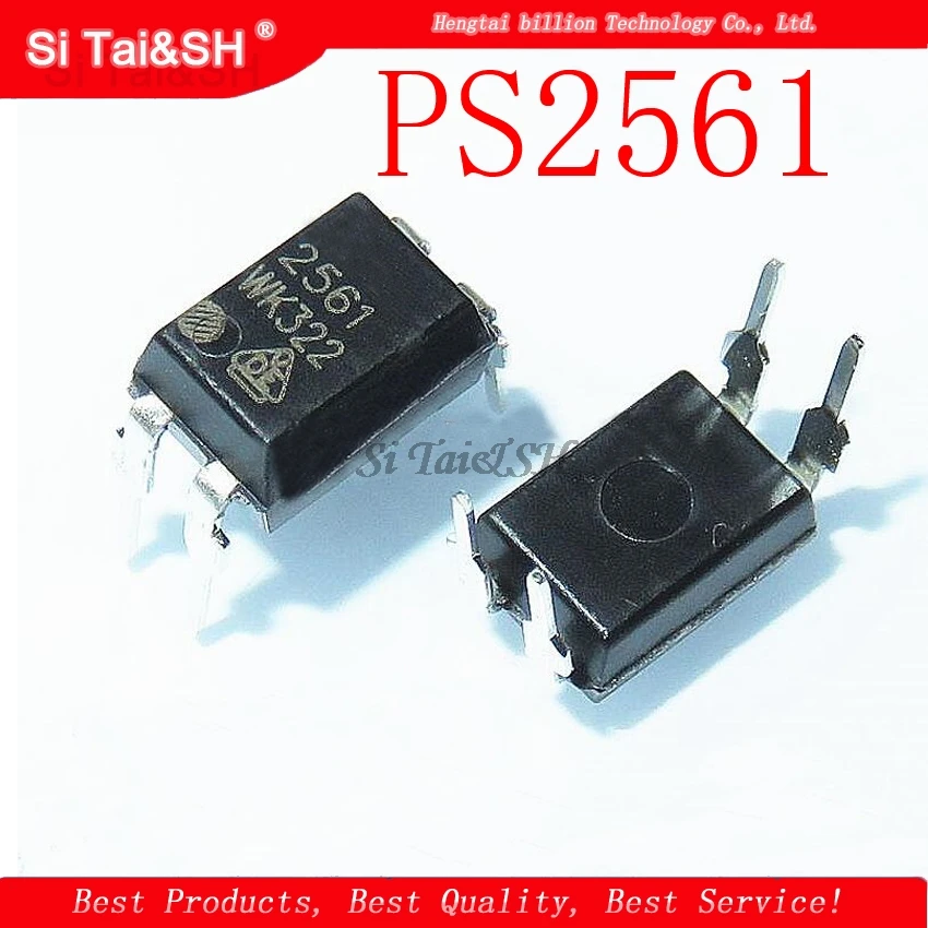 10pcs/lot DIP optocoupler PS2561  2561 PS2561-1 DIP4 original authentic