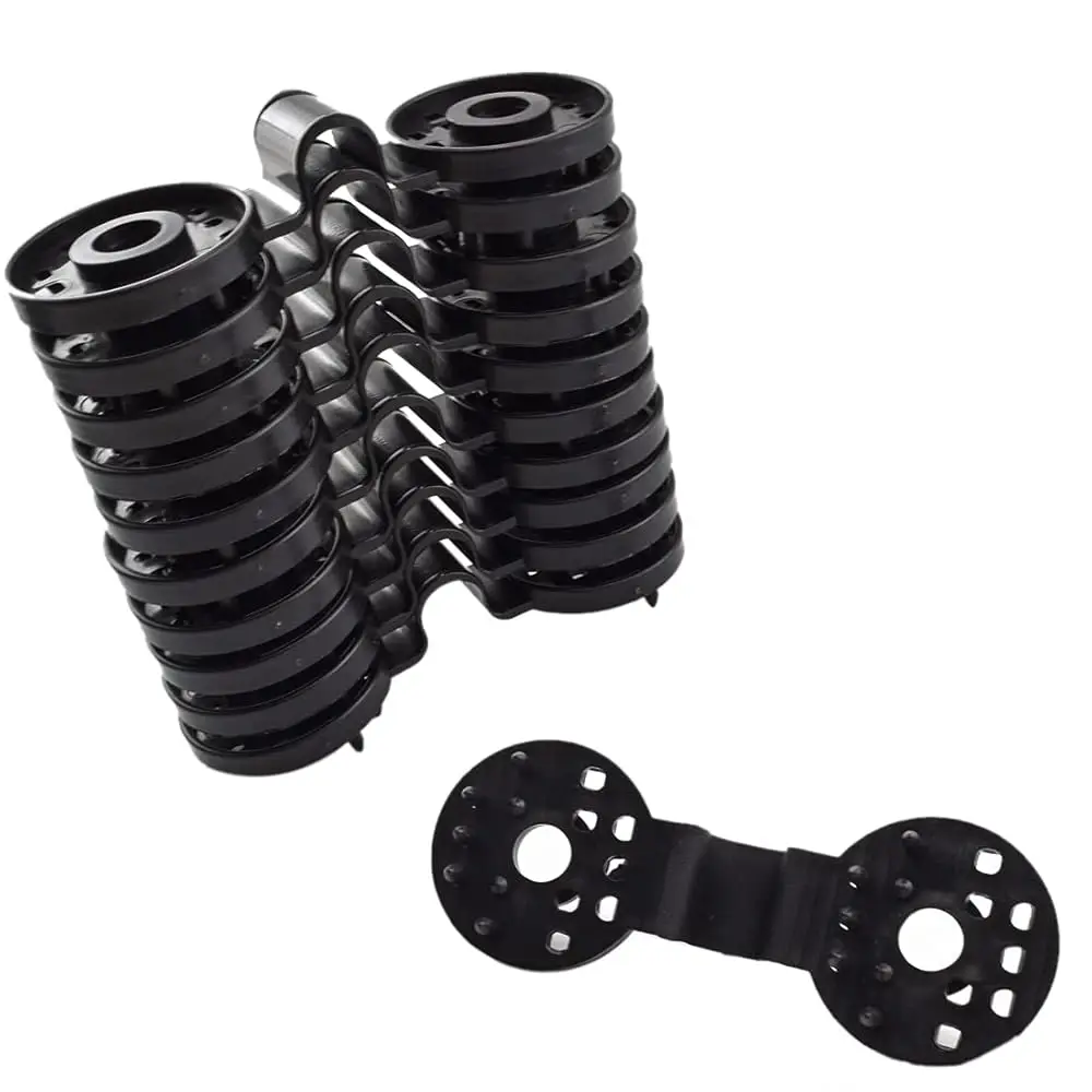 

Крепежные клипсы для затеняющей сетки, черные, круглые, для солнцезащитной сетки, сетки от птиц, ландшафтной ткани, затеняющей сетки