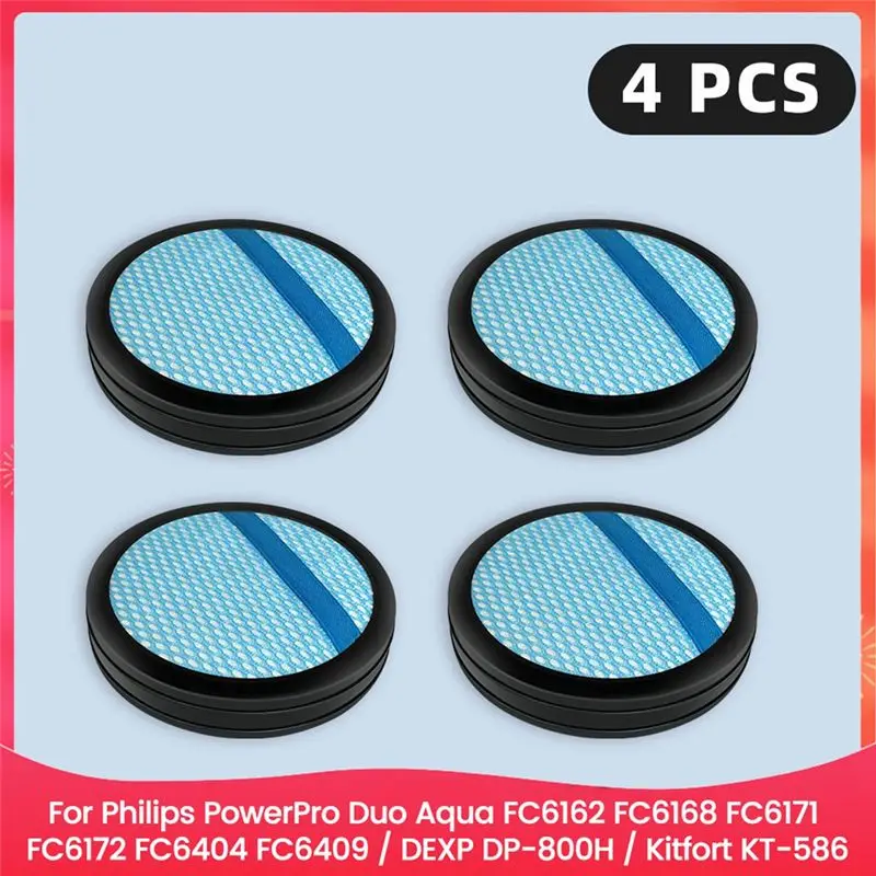 Filtro de espuma para electrodomésticos de cocina, para Powerpro Duo Aqua FC6162 FC6168 FC6171 FC6172 FC6404 FC6409 / DEXP DP-800H / Kitfort K