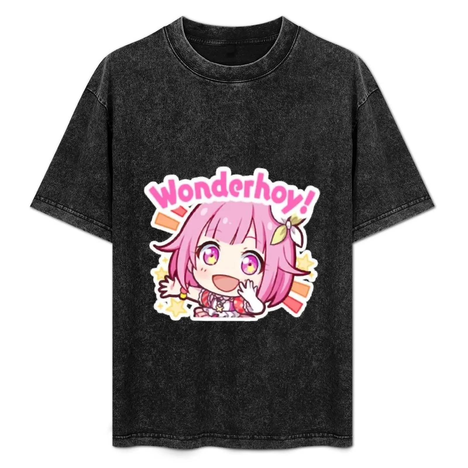 

Проект Sekai аниме, футболка Emu Otori Wonderhoy Stamp, футболки с аниме для мужчин, мужская повседневная футболка