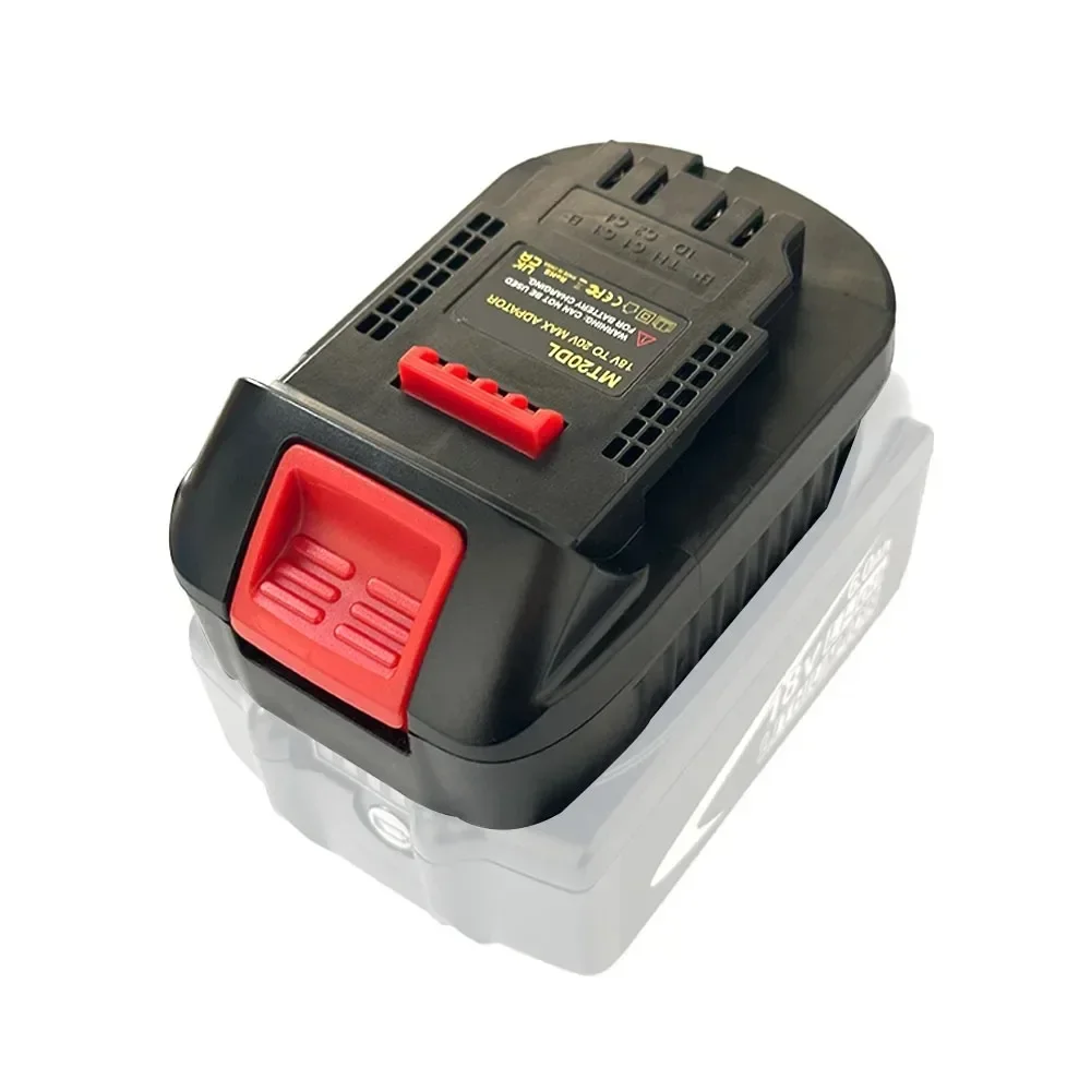 

Адаптер-переходник для батареи MT20DL для литиевых батарей Makita 18 В, преобразование в для электроинструментов с литиевой батареей DeWalt 18 В/20 В