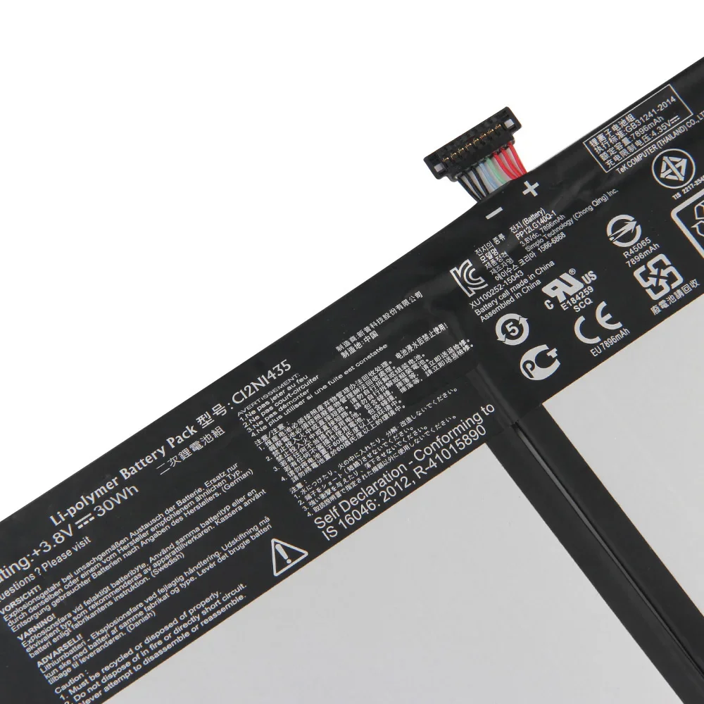 

7896mAh Tablet Battery C12N1435 For ASUS Transformer Book T100HA With Tools