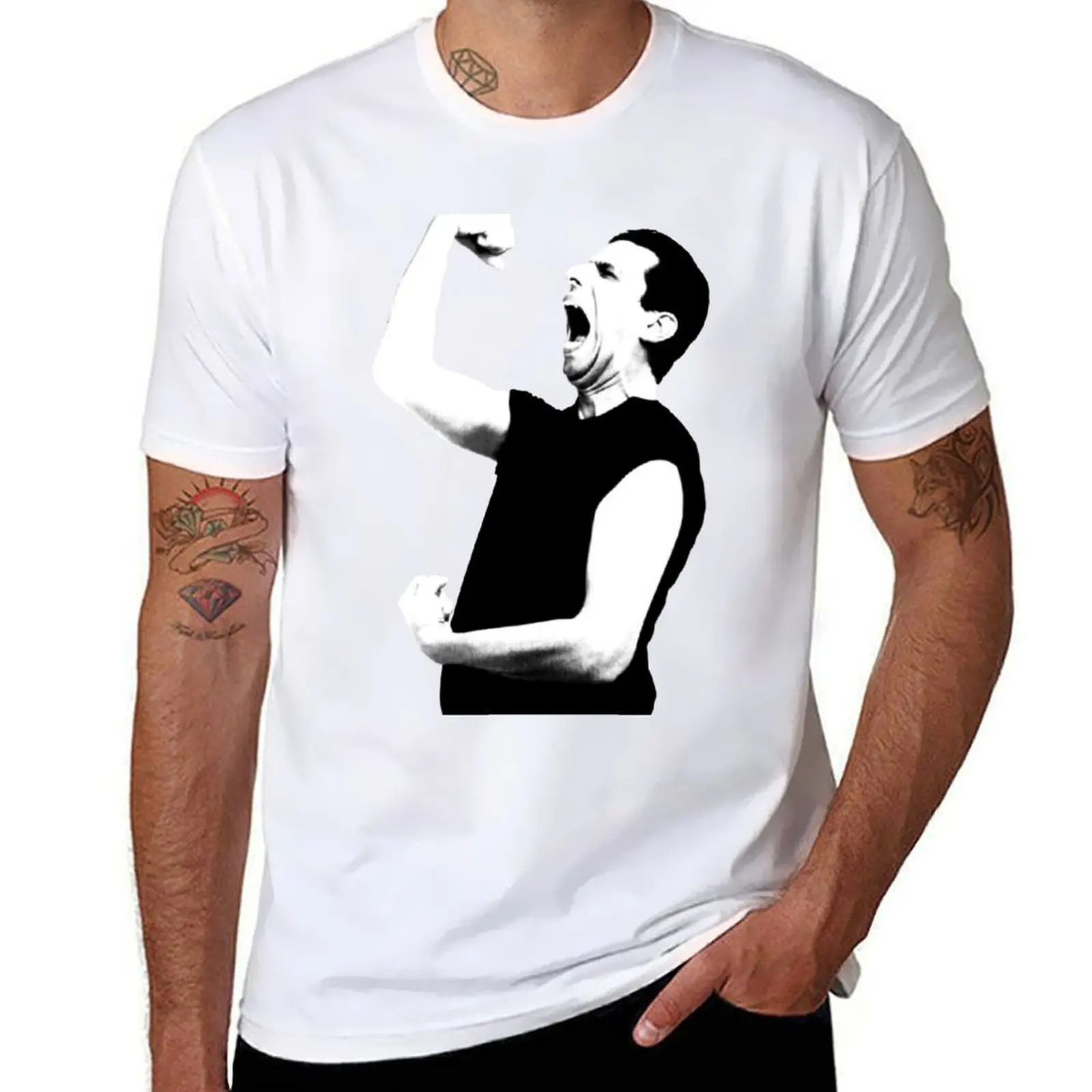 

(BOWSER!) Sha Na Na T-Shirt Classic Crew Neck Cotton T-Shirt