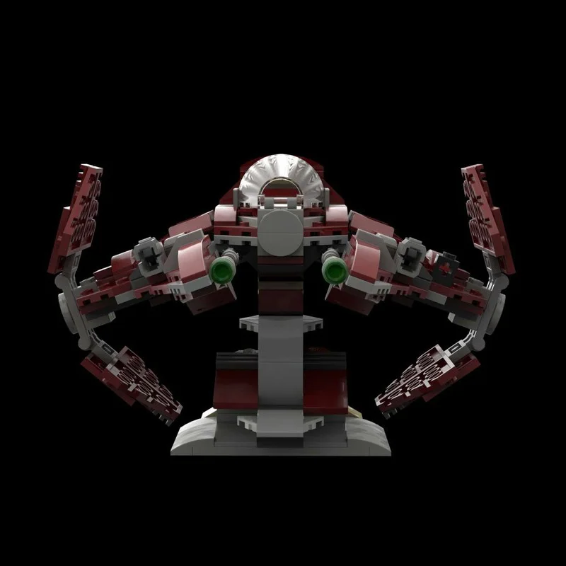 346 PCS Star Fighting ETA-2 Actis Interceptor - 75362 Alternative MOC Customize Modular Building Block DIY Toy Christmas Gift