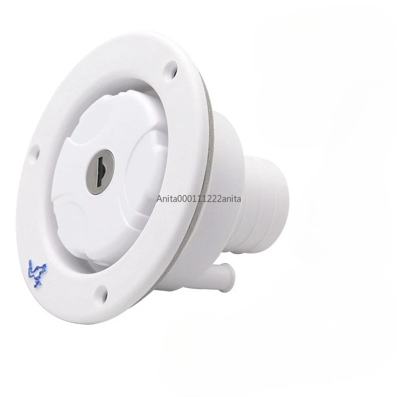 Gravity Fresh Water lnlet Water Fill Hatch Filler Cap for RV Tanks Caravan Camper Car Trailer Motorhomes RV Parts
