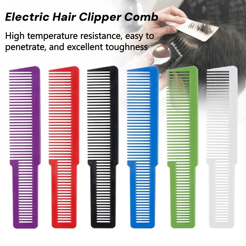 Pro Hair Cutting Comb Fine Tooth Hair Stylist Plastic Anti-Static Hairdressing Comb Ultra Thin Salon Barber Shop Styling Tools