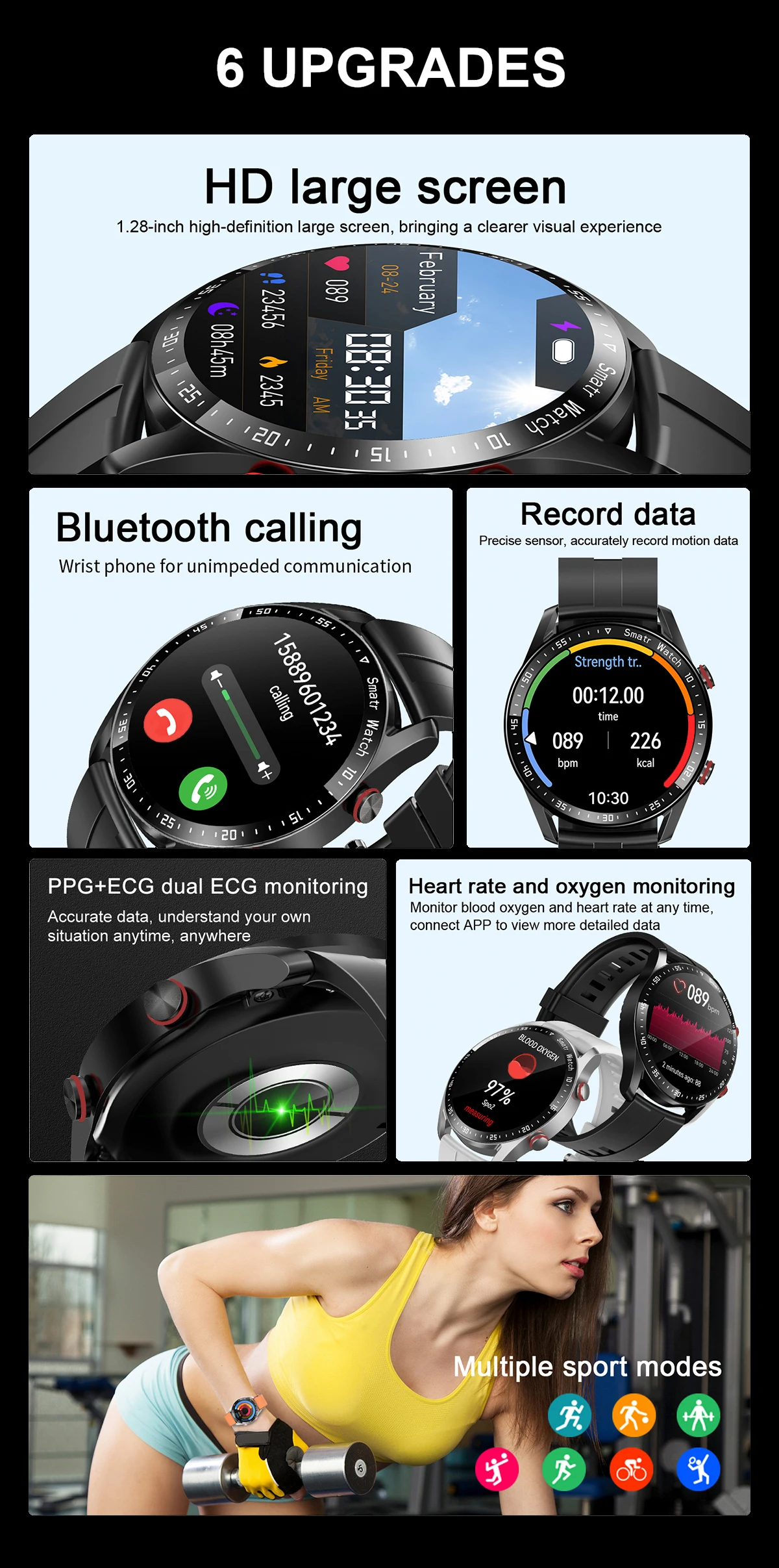C300 Bluetooth Anruf Smart Uhr Männer Fitness Monitor Uhren Sport Handgelenk Uhren Für Männer MYFULONN 2022 NEUE SmartWatch GT2 Androi