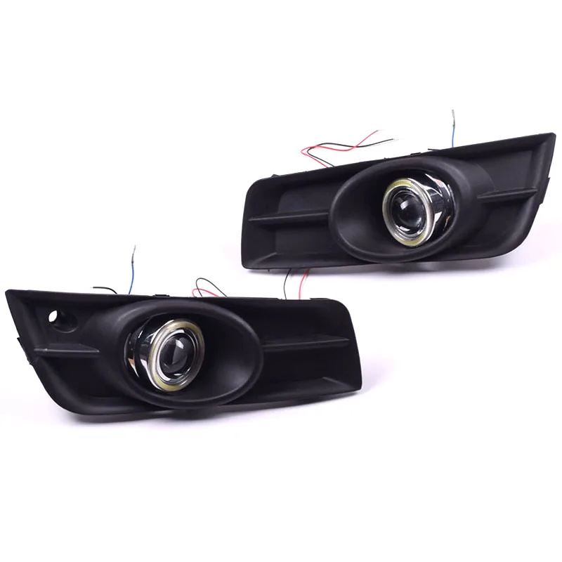 مصباح LED DRL يعمل بالنهار ، مصباح ضباب ، مصابيح تشغيل السيارة بعيون ملاك ، شيفروليه كروز-، 12 فولت
