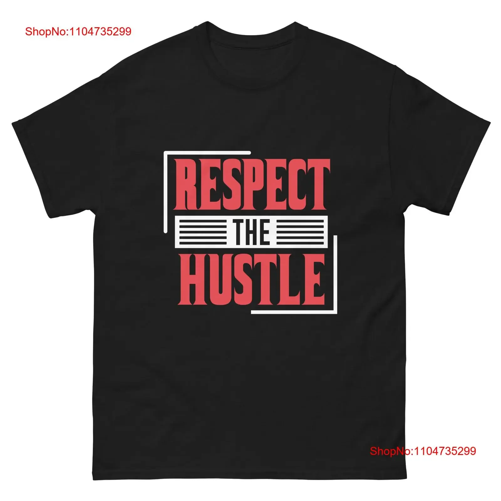 Respect the Hustle T Shirt Motivational Hustler Design vintage lavé haut étiré pour un usage quotidien graphique confortable