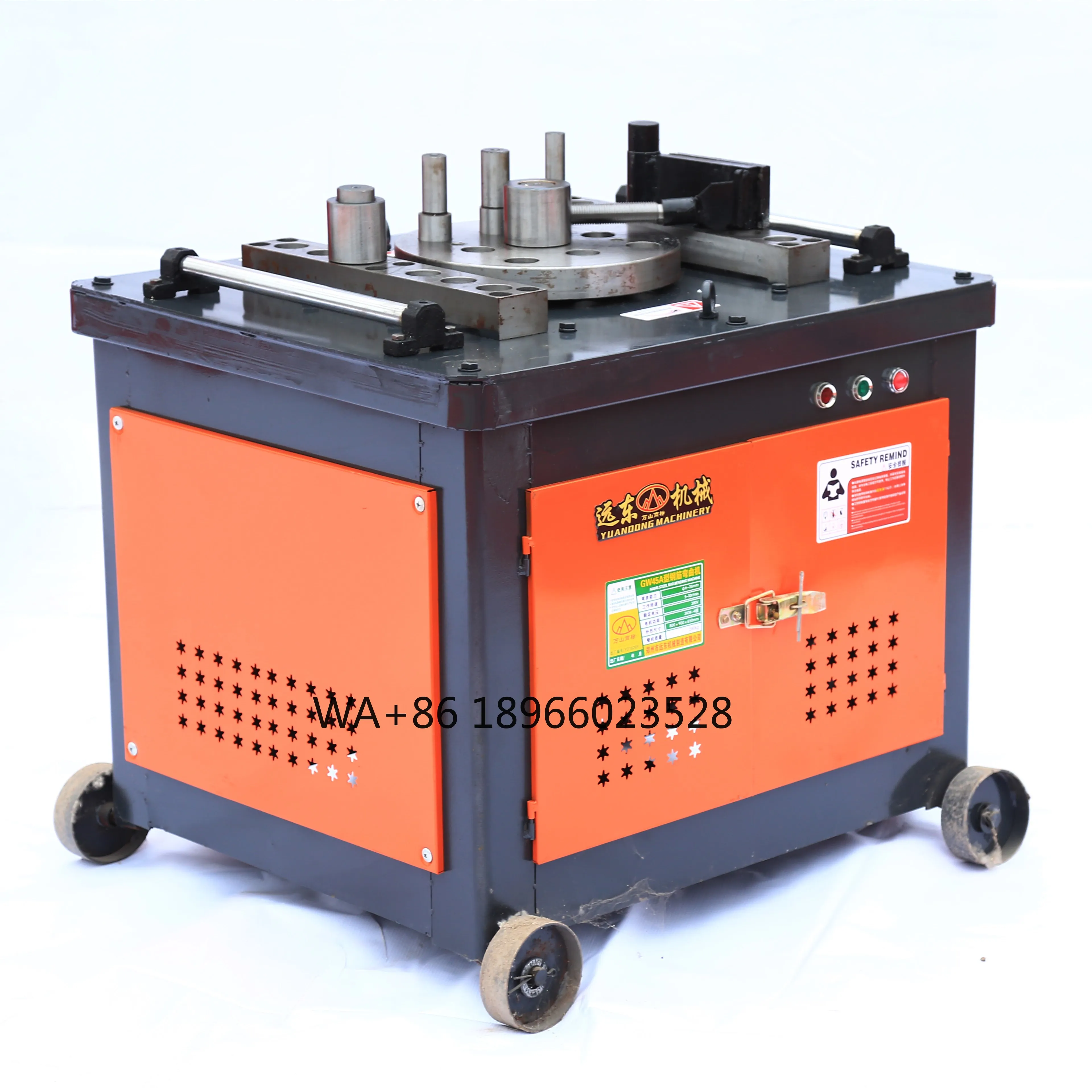 

Gw50 Automatic Rebar Bender Steel Bar Bender Cutter Machine G40 Table Gear Rebar Bender
