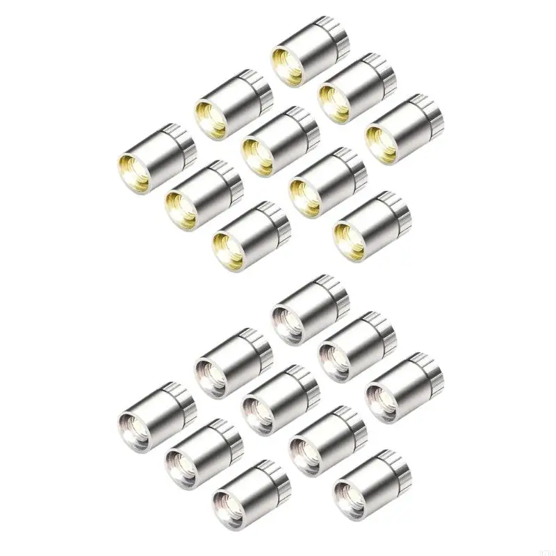 

97be Pack из 10 миниатюрных светодиодных фонарей для проекта ремесленных моделей ручной работы и аккумуляторных блоков освещение