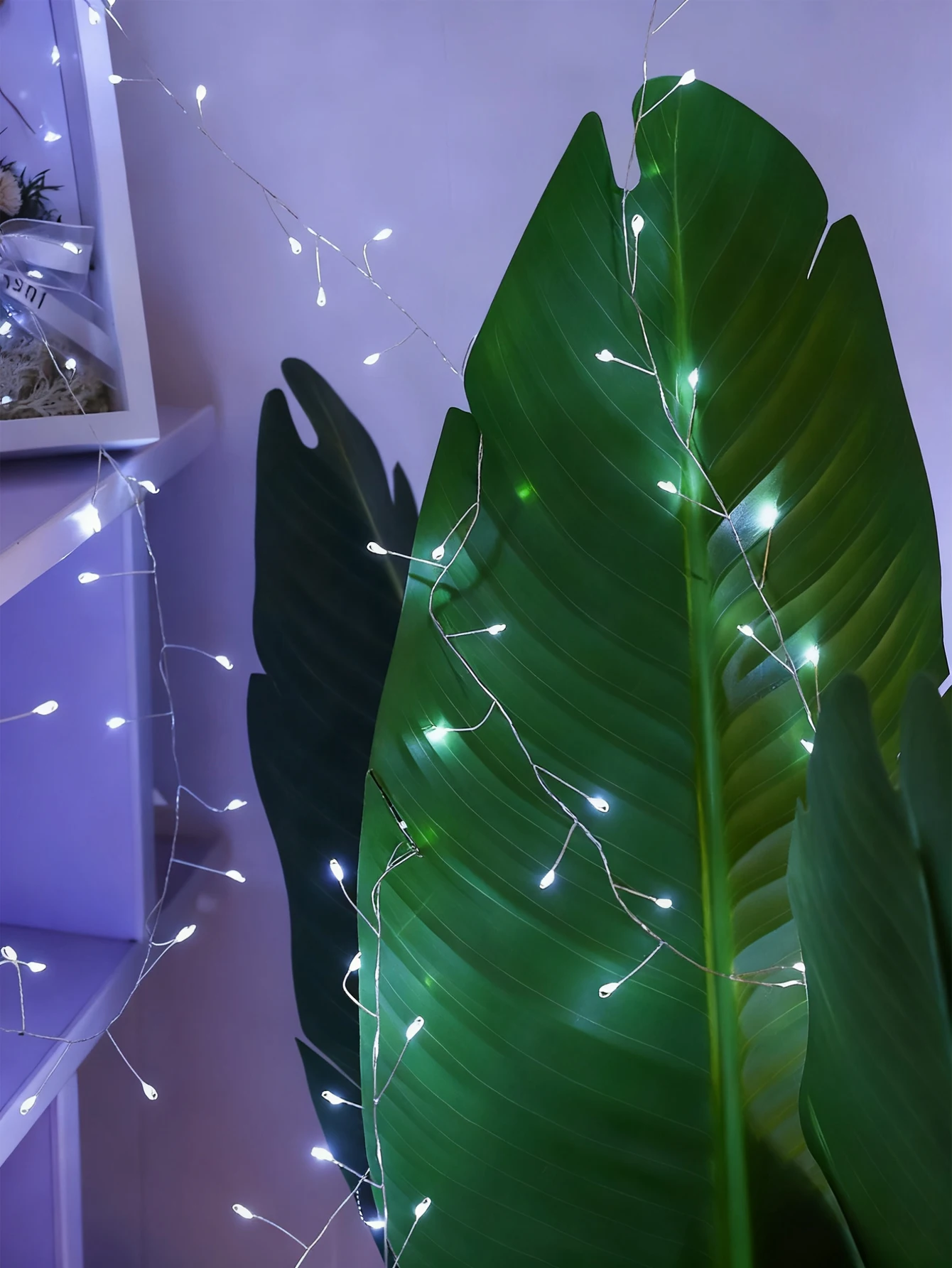 50-300 مصباح سلسلة LED، تعمل بالبطارية، مناسبة للحفلات الداخلية وزخارف شجرة عيد الميلاد (البطاريات غير متضمنة).