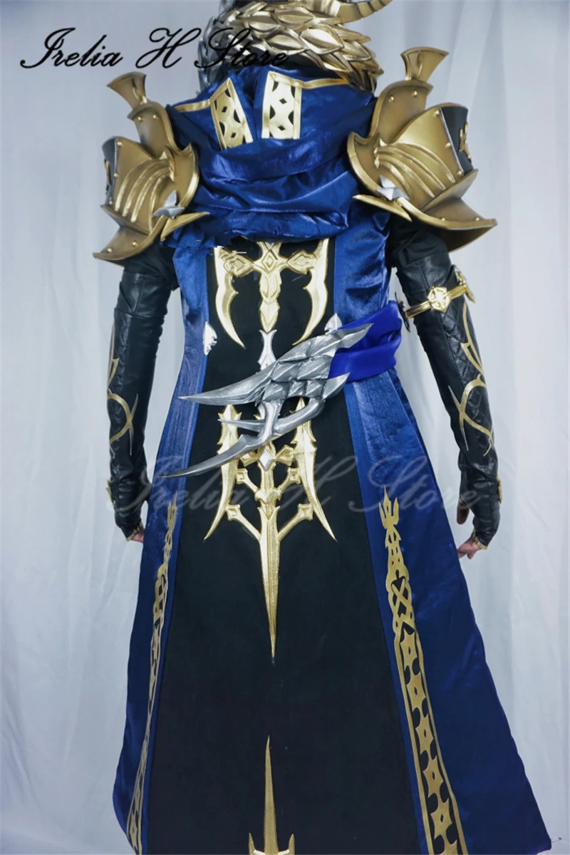 Irelia H PREnsemble complet de olympiques de cosplay, taille personnalisée FF14, Final Nette XIV Aymeric de Borel, haute qualité